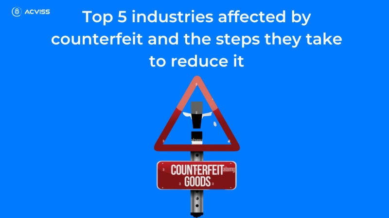 top industries most affected by counterfeits