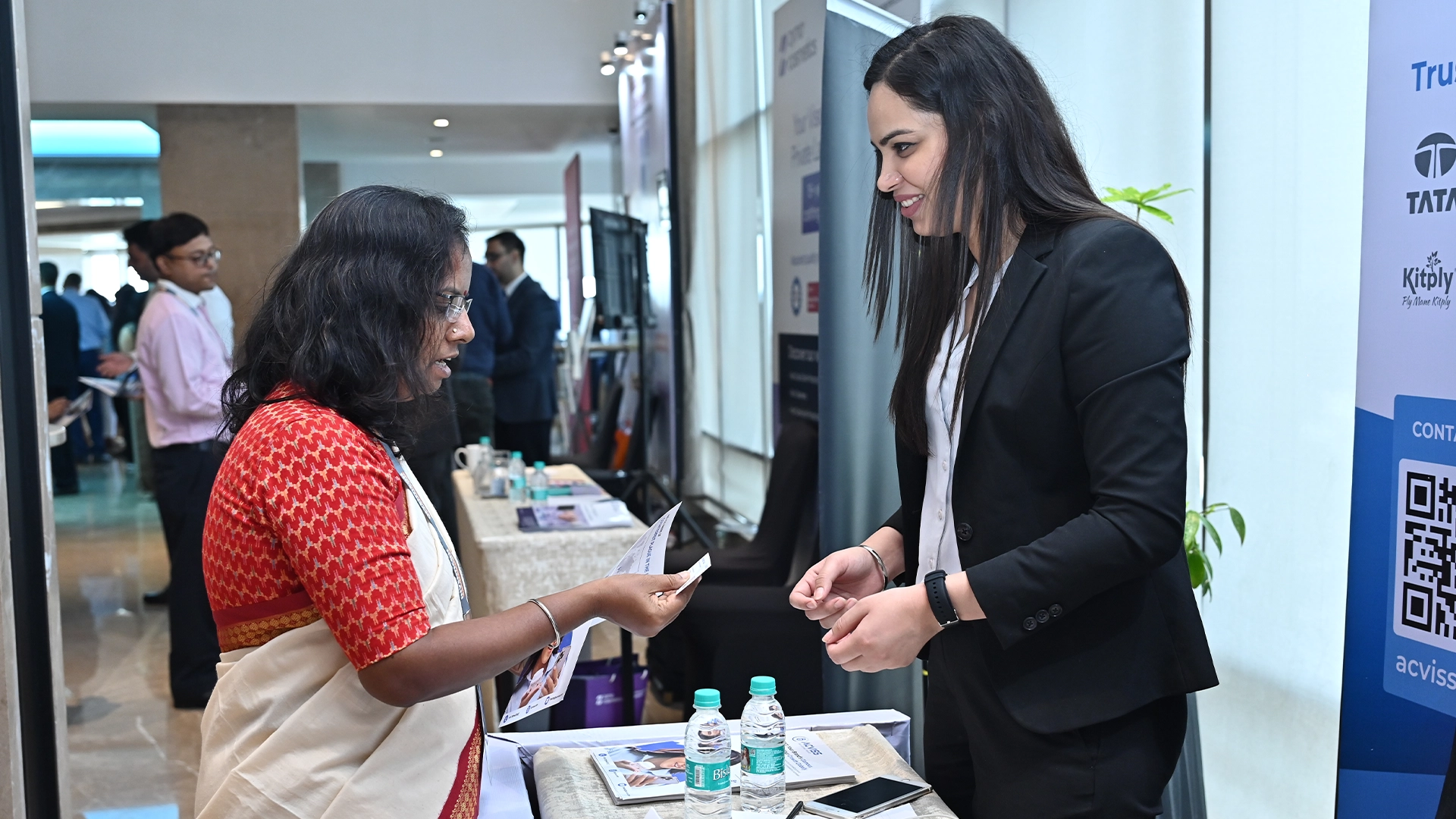 Acviss team at Beauty Personal Care Innovations India 2025