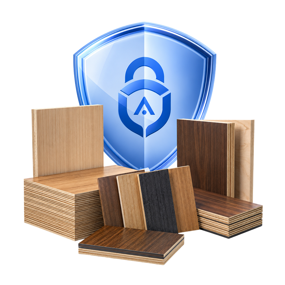 Acviss plywood brand authentication and anti-counterfeiting