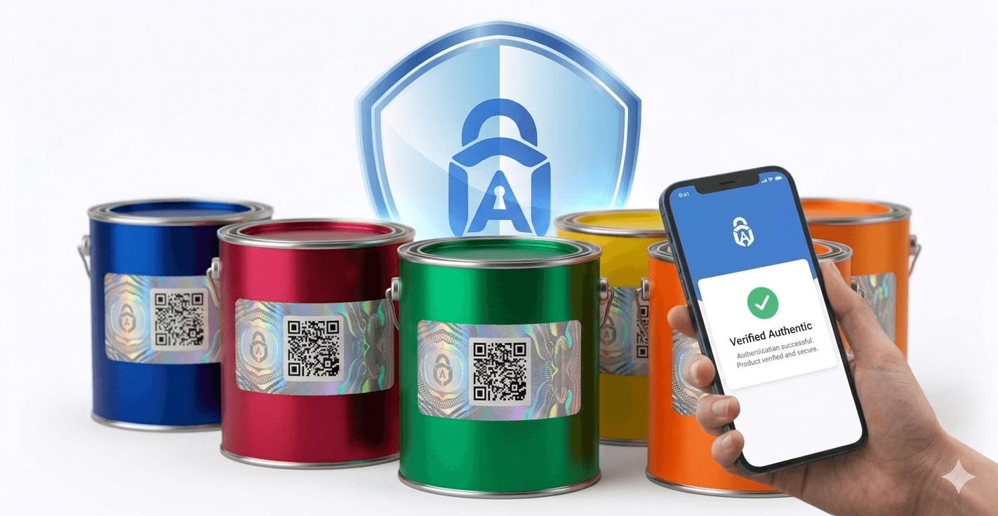 Acviss Certify authentication for paints and adhesives brands