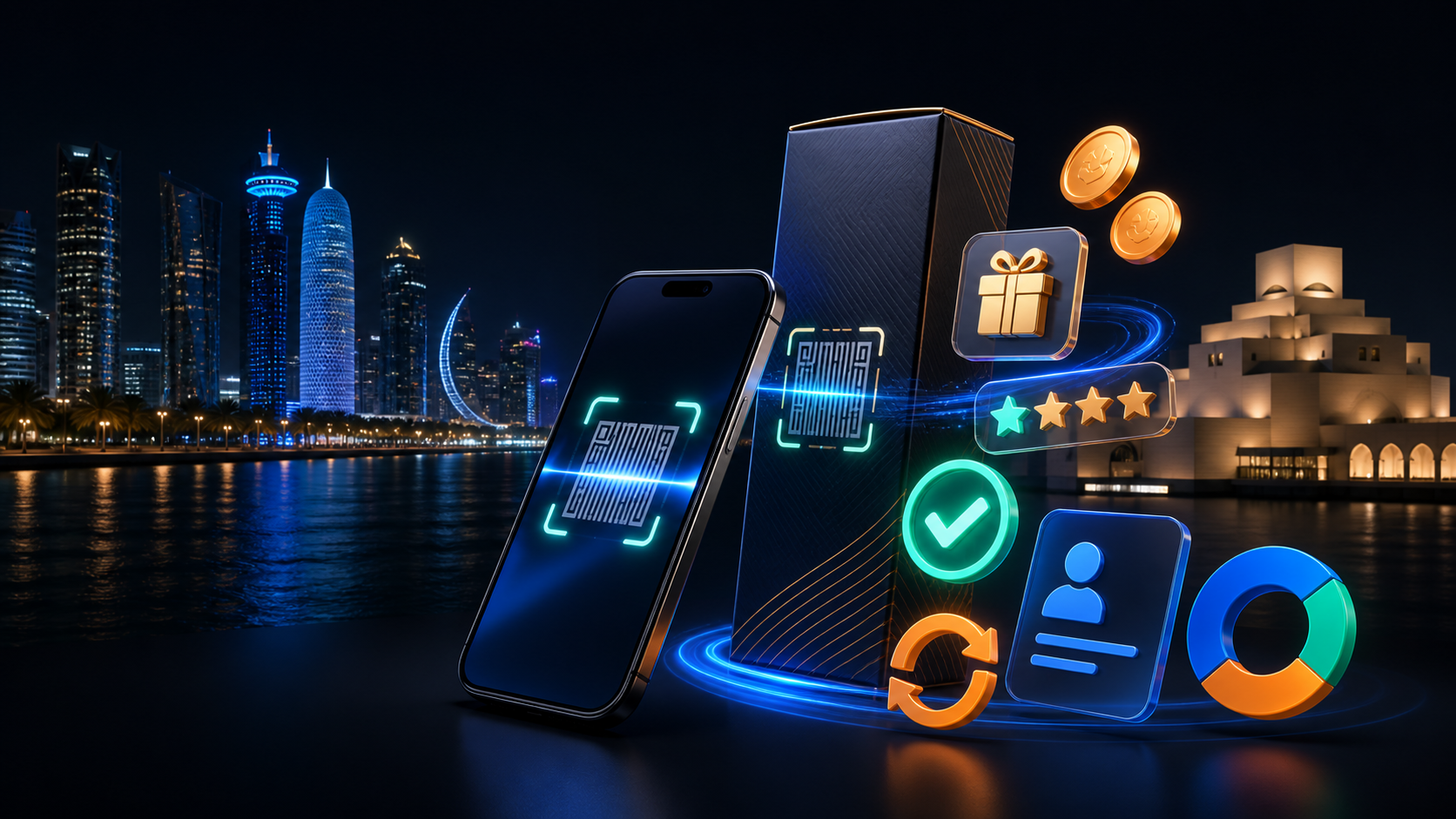 Scan-based loyalty and rewards for brands in Qatar