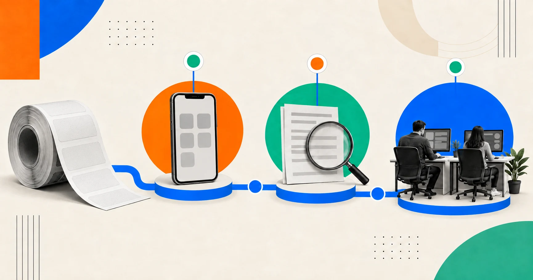 Label roll connected to app distribution, security audit, and engineering team costs.