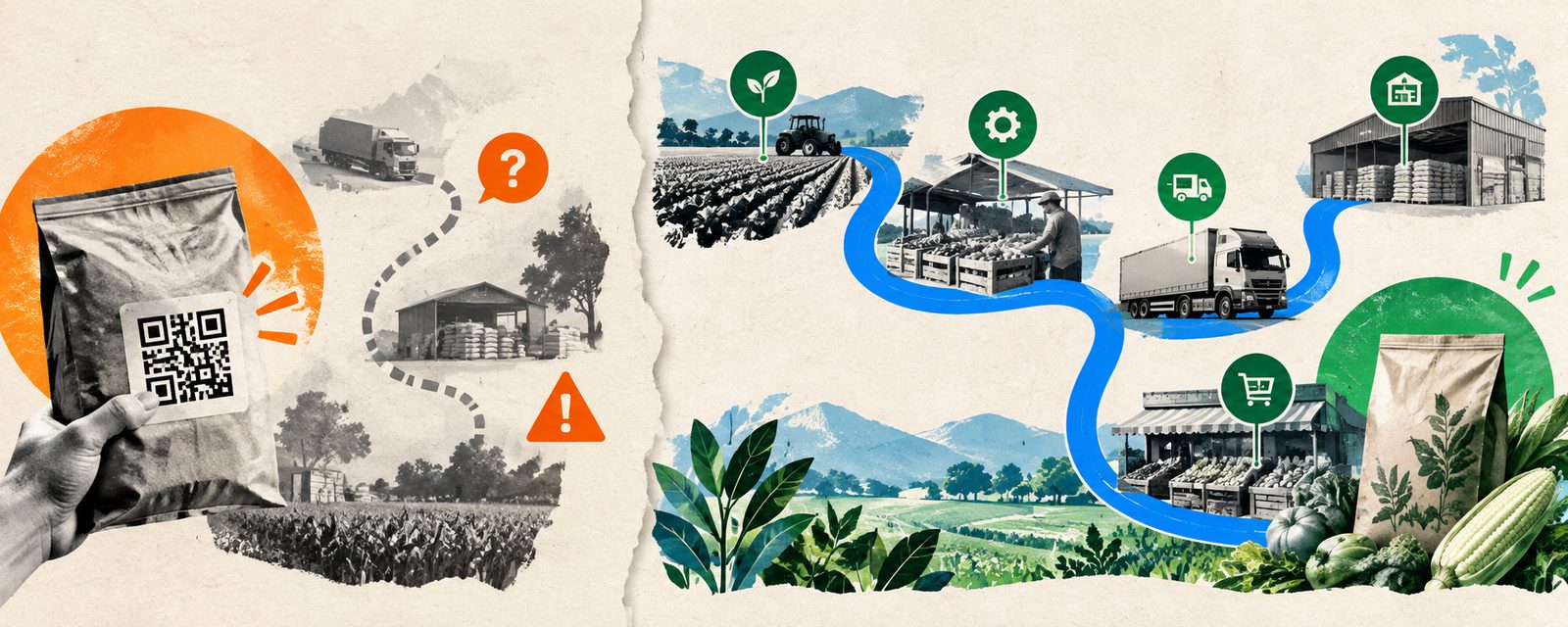 regulatory compliance dashboard for agrochemical QR code verification