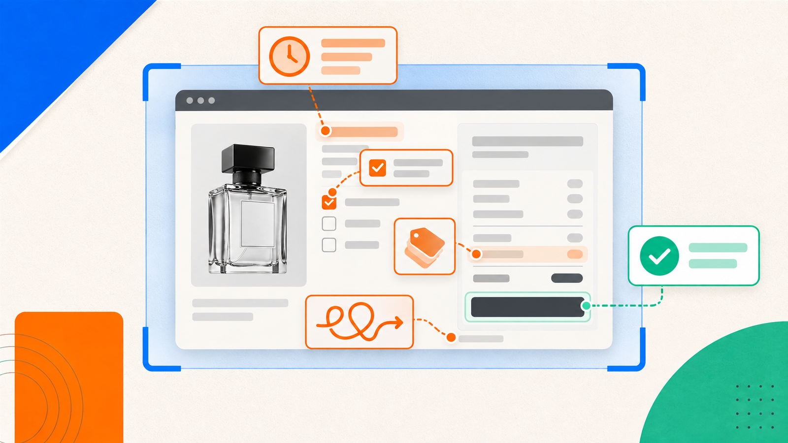 Marketplace checkout interface audited for urgency, preselected additions, hidden fees, and obstructive cancellation patterns.