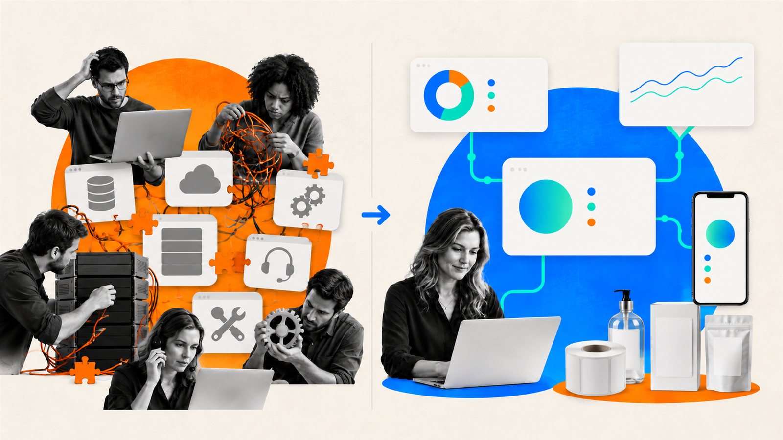 Build-from-scratch authentication infrastructure compared with a ready white-label platform.