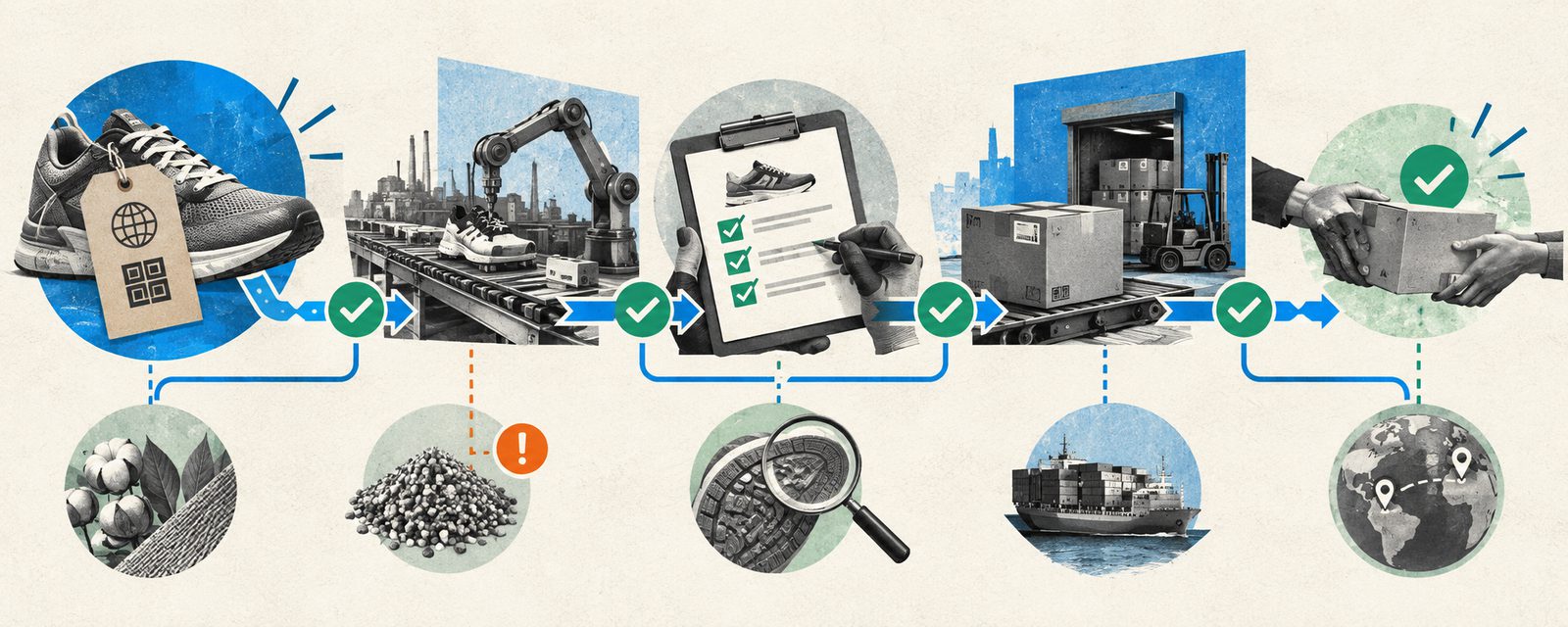 unit-level product audit trail connecting factory, distributor, and retailer scan events